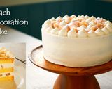 スポンジケーキ・桃のショートケーキ※動画作り方1写真