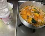 かぼちゃのそぼろ餡かけ作り方3写真