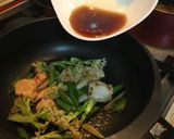 カリフローレとスナップエンドウ鶏肉の炒め作り方15写真