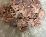 鶏モモ味噌マヨガーリック(お弁当用)作り方1写真