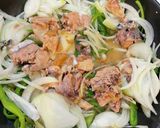 ★鯖缶の千切り野菜煮★作り方2写真