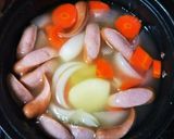 うどんスープの素で作る洋風煮物作り方1写真