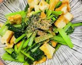 ★ほろ苦小松菜と厚揚げの和風あんかけ★作り方3写真