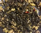 ゆかりのイブクロ　　高菜の油炒め作り方3写真