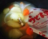 うどんスープの素で作る洋風煮物作り方4写真