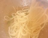 イクラとシラスのパスタ作り方6写真
