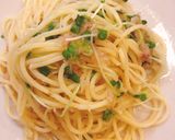 イクラとシラスのパスタ作り方8写真