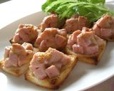 魚肉ソーセージのマヨチーズカナッペ作り方5写真