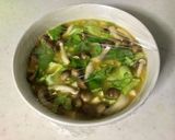 春キャベツとしめじの茶碗蒸し風作り方6写真