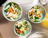 さっぱり洋風生姜味豚こま大根青椒肉絲風作り方11写真
