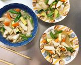 さっぱり洋風生姜味豚こま大根青椒肉絲風作り方15写真