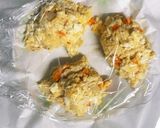 豆腐バーグ入りクリームピリ辛炒味ドーム蒸作り方5写真