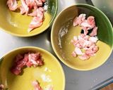 レンジ豚こまピリ辛うま煮味麻婆豆腐茄子作り方8写真