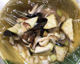 レンジ豚こまピリ辛うま煮味麻婆豆腐茄子作り方13写真