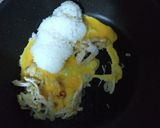 ポン酢仕立てのサラチキレタス炒飯作り方6写真