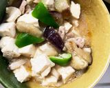 レンジ豚こまピリ辛うま煮味麻婆豆腐茄子作り方19写真