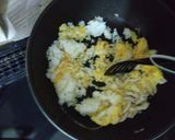 ポン酢仕立てのサラチキレタス炒飯作り方7写真