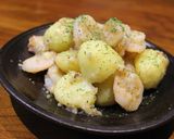 じゃがいもとえびの花椒炒め作り方6写真