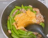 スナップエンドウと豚肉のふわふわ玉子炒め作り方9写真