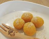 簡単！かぼちゃきなこ団子　離乳食に作り方7写真