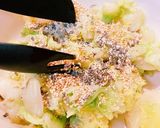 簡単副菜写真付き♡キャベツの塩昆布和え作り方5写真