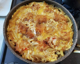 じゃがいもと糸こんエビフライの卵とじ丼作り方8写真