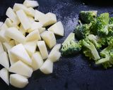 簡単!銀鮭ポテトのチーズクリーム煮作り方1写真