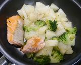 簡単!銀鮭ポテトのチーズクリーム煮作り方4写真