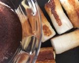 アーモンドチーズちくわの甘辛焼き作り方7写真