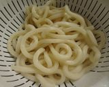 レンジ★トマトとハムの白だし冷やしうどん作り方1写真