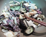 牛肉と厚揚げとなすの味噌炒め作り方4写真
