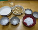 キャラメル風ナッツ餅作り方1写真