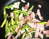 水パスタでベーコンとアスパラのパスタ作り方3写真