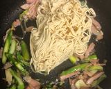 水パスタでベーコンとアスパラのパスタ作り方4写真