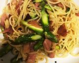 水パスタでベーコンとアスパラのパスタ作り方5写真