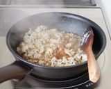 ひきわり納豆で【スタミナ納豆春巻き】作り方2写真