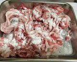 焼肉のタレ風豚バラ炒め作り方3写真