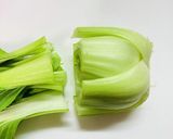 青梗菜のばらの煮物～カービング作り方1写真