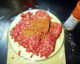 お肉だけハンバーグ!新玉ねぎソース作り方1写真