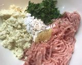簡単✩大葉たっぷり鶏つくねハンバーグ作り方3写真