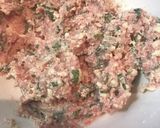 簡単✩大葉たっぷり鶏つくねハンバーグ作り方4写真