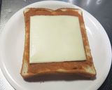 きなこチーズトースト〜甘じょっぱ♡作り方5写真