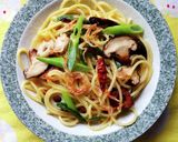 九条ねぎ香る!和風ペペロンチーノ♪作り方1写真
