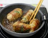 梅&チーズ詰めピーマンの肉巻き♪作り方9写真