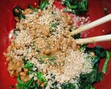簡単！サバ缶と納豆のごま和え♪作り方2写真