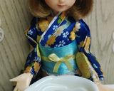 リカちゃん♡えんどう豆と海老♡白だし餡作り方3写真