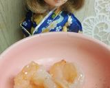 リカちゃん♡えんどう豆と海老♡白だし餡作り方14写真