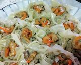 万能ねぎと干し海老で焼売作り方4写真