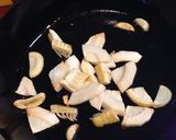 ベジな若竹ペペロンチーノスパゲティ作り方4写真