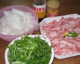 大根と水菜の豚しゃぶ鍋作り方2写真